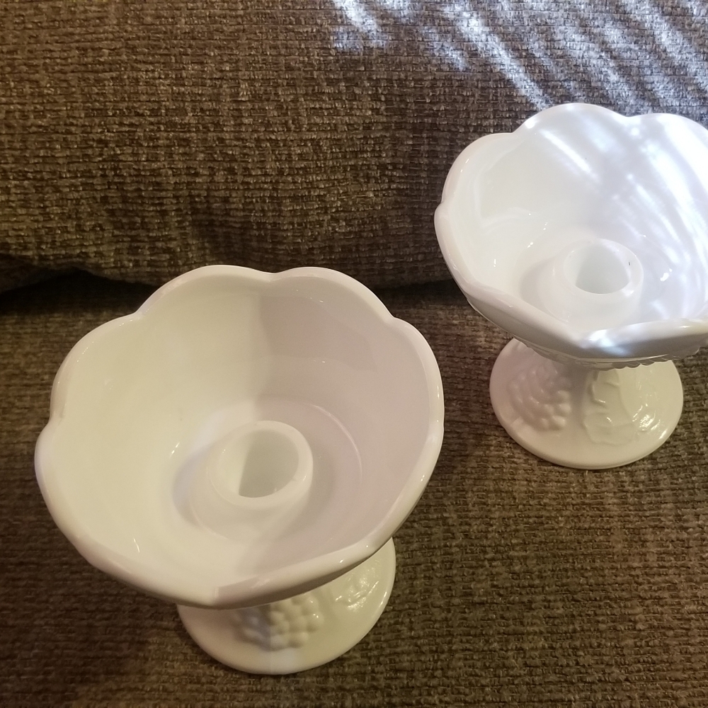 Vintage milk glass